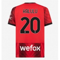 Pánský Fotbalový dres AC Milan Pierre Kalulu #20 2023-24 Domácí Krátký Rukáv